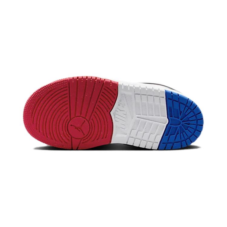 Air Jordan 1 Mid RM EasyOn PS White Racer Blue Red Kids Sneakers Siren-Red FQ1282-100