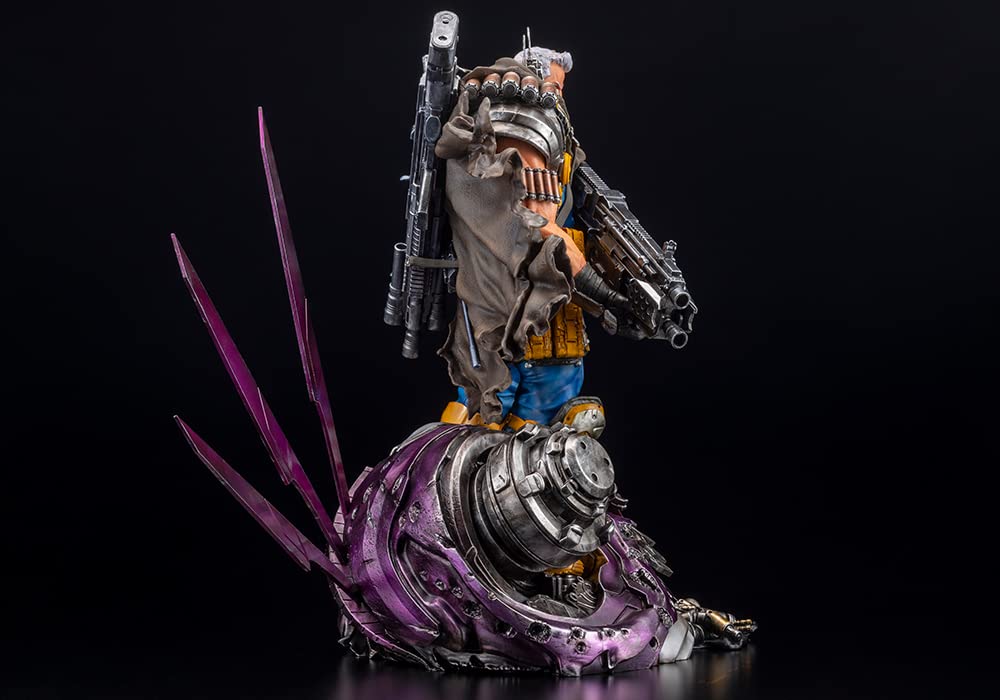 MARVEL UNIVERSE Cable FINE ART STATUE Signature Series Kucharek Brothers Scale Cold Cast Hot Figure MK363 Feat.. 1/6