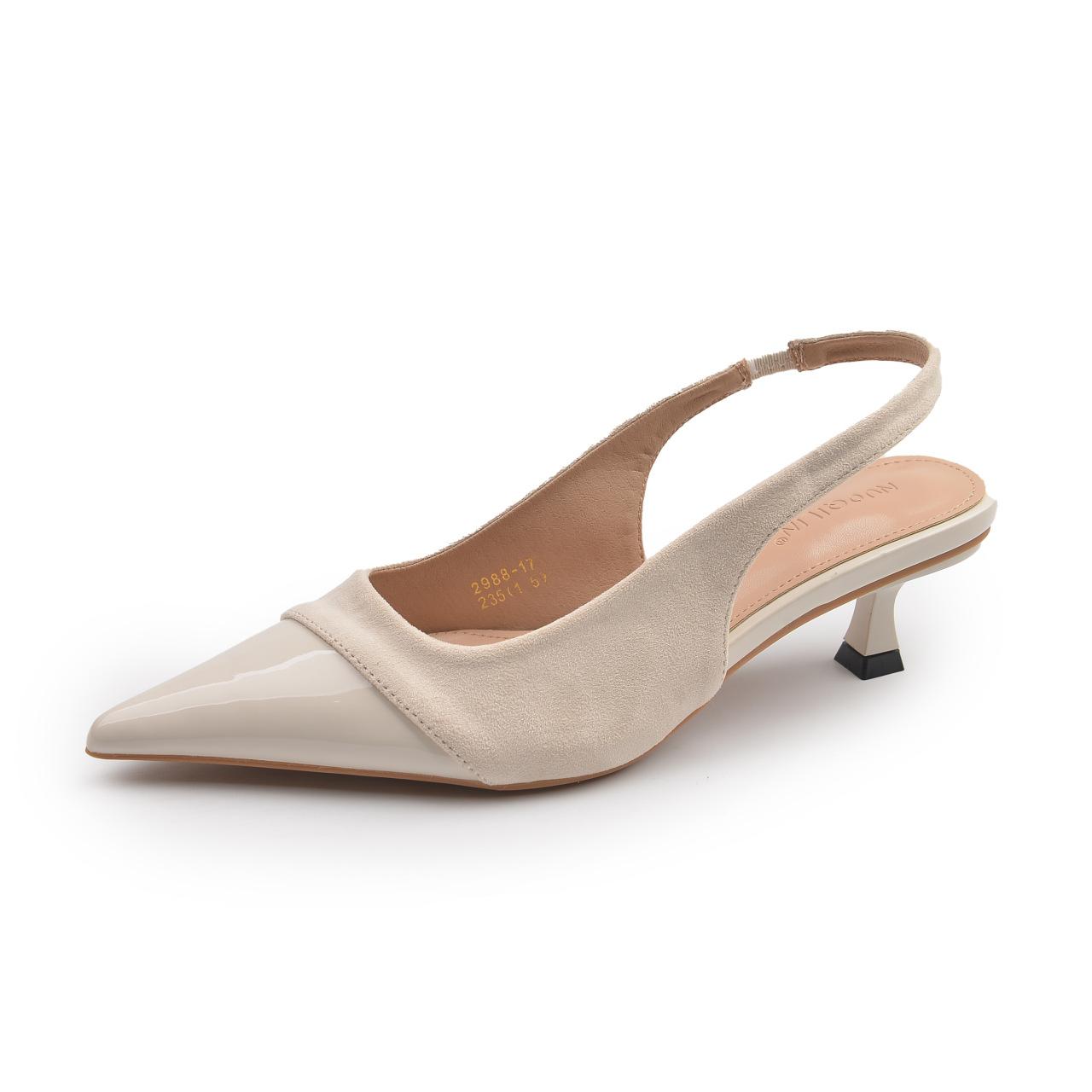 

Французские сандалии с сумкой на голове для девочки 2025 новый сказочный стиль нежный темперамент с юбкой туфли на тонком каблуке с острым носком высокие каблуки 42