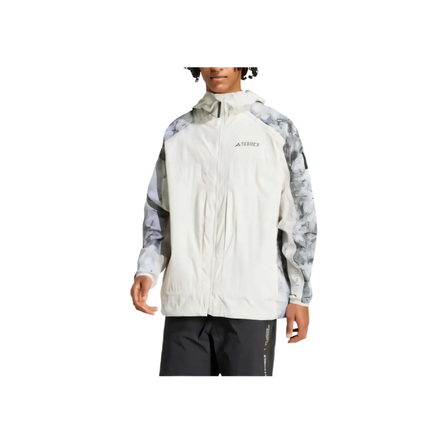 

Коллаборация Adidas X National Geographic Terrex Удобная Модная Универсальная Мягкая Ветровка с Длинным Рукавом Мужская Верхняя Одежда Трек-Серый JD5838 2XL