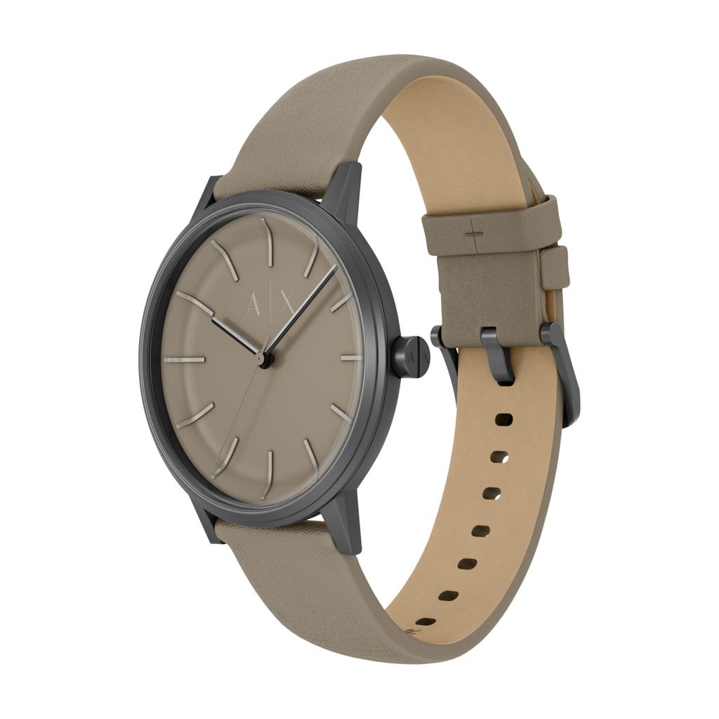 Armani Exchange Analog Leather Watch AX2766 Men's