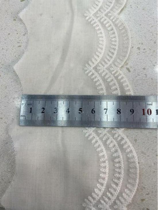 Cotton Lace Hollow Milk Silk Water Soluble Lace белый