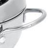 Fryer Pot Stainless Steel With Thermometer Oil Drip Drainer Rack Multifunctional Detachable Lid