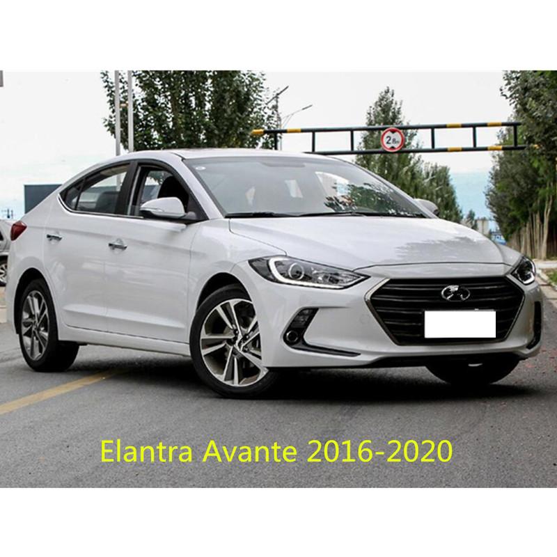 Car Cover Styling Front Head Read Reading Switch Light Lamp Frame Roof Trim For Hyundai Elantra Avante 2016 2017 2018