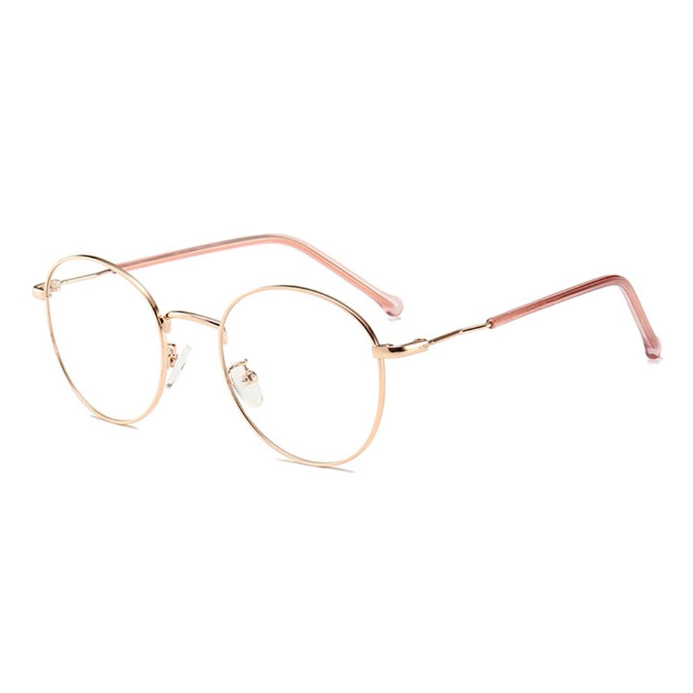 Blue Ray Blocking Anti-Blue Light Glasses Classic Ultralight Eye Protection Frame Eyewear Metal Computer Goggles  Women