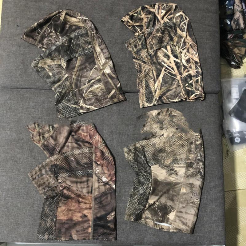 Venkovní celoobličejová maska Prodyšná Rychleschnoucí Opalovací Kamuflážní Kukla Šátek Na Rybaření