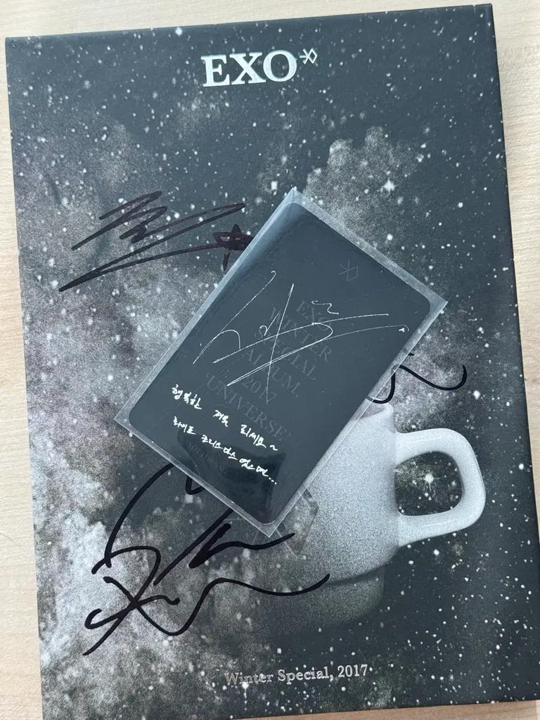 EXO 2017 Winter Special Album (with Handwritten Signature)