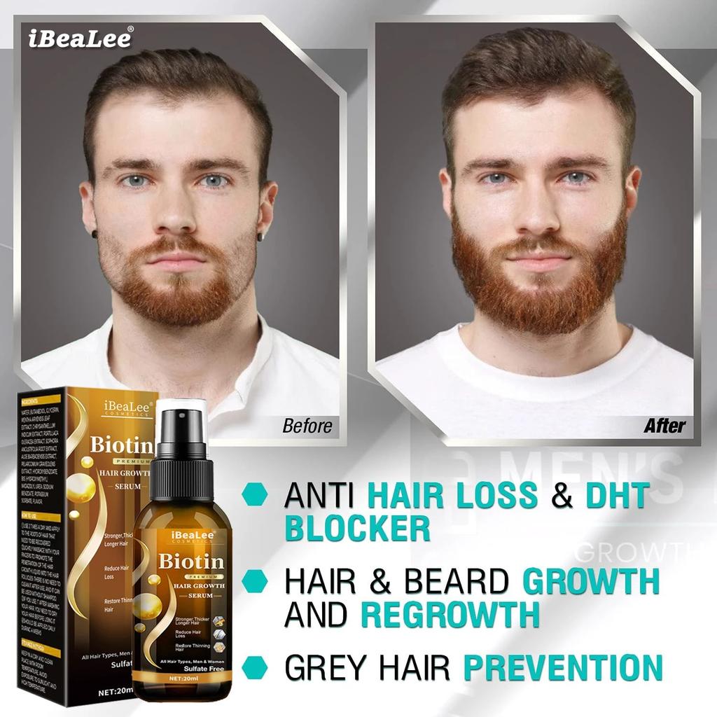 iBeaLee Hair Strengthening Serum Anti-Hair Loss Nourish Roots Scalp Massage Nutrient 100ml