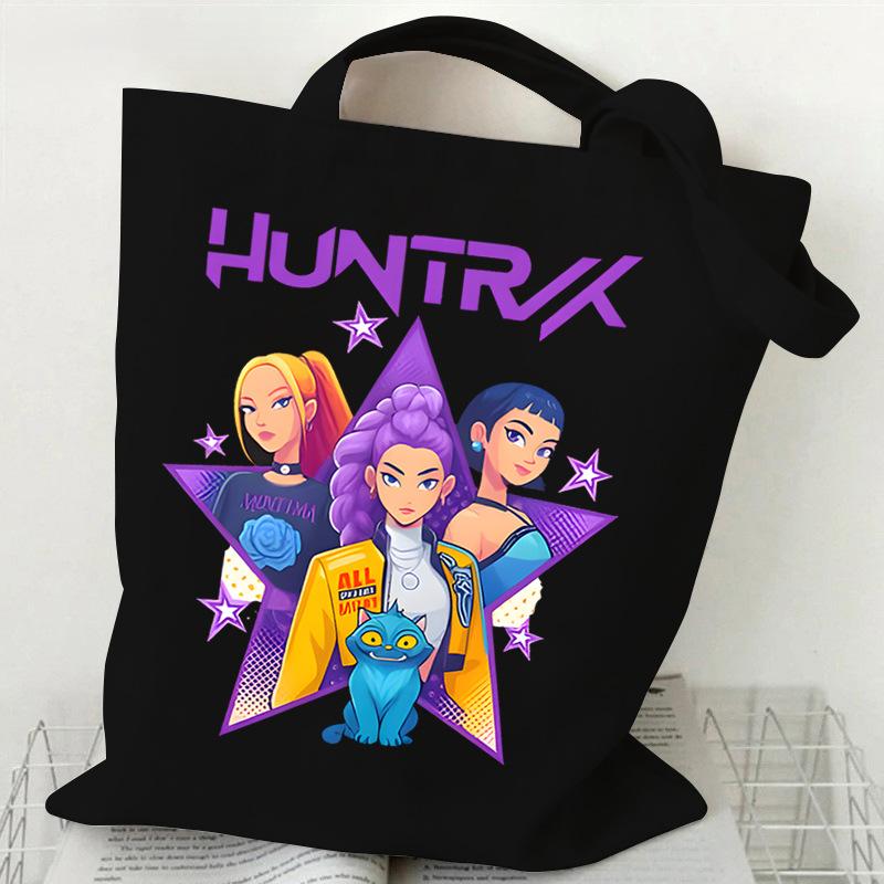 

Охотники на демонов K-Pop Охотники на демонов Наплечный рюкзак Внешняя торговля Студенческая сумка для учебников Большая вместимость No Spec