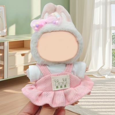 Trendy Doll Clothes Set Adorable Baby Outfits for 17cm Dolls Fashionable Baby Doll Attire Gift for Doll Lovers