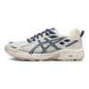 Asics Gel-Venture 6 Comfortable Fashion Functional Style Fabric Synthetic Leather Low-Top Casual Running Shoes Women Sneaker White Blue 1012B359-100
