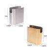 U-shaped Minimalist Napkin Holder for Dining Table, Vertical Paper Towel Holder for Restaurants, Coffee Shops, Hotels, and Western Dining.