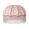 Vintage Style Fabric Lampshade European-style 20CM 25CM 30CM Retro Lampshade  Floor Lamp