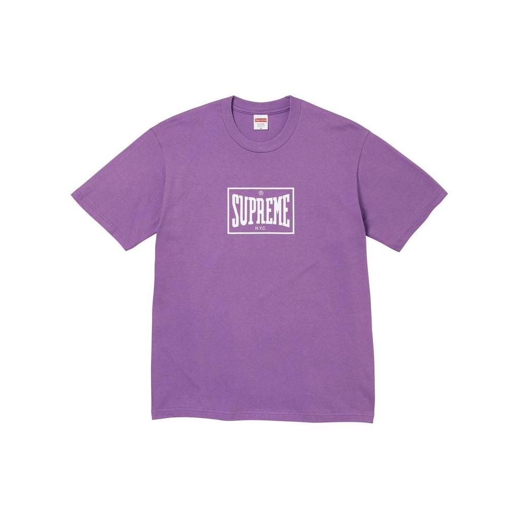 Supreme Camiseta de Aquecimento 'Verde Branco' Masculina SUP-FW23-013