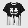 T-shirt Street Fashion da Uomo Manica Corta Stampa Hip Hop Maglietta Uomo Bello Maglione Uomo Abbigliamento Oversize 2024