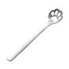 Cute Animal Paw Claw Stainless Steel Coffee Drink Dessert Kitchen Mixing Spoon