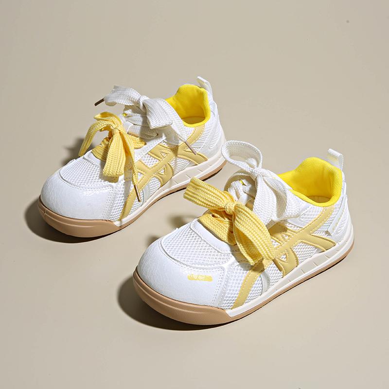 CRLAYDK Fashion Mesh Sneakers for Women Casual Sneakers Ladies Double Lace Up Sports Sweet Walking Breathable Student Tennis