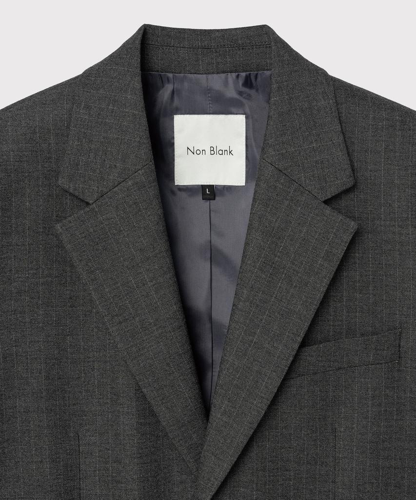 Nonblank [Nonblank X Ojg][Saint Year] Loose Fit Setup_Grey Stripe