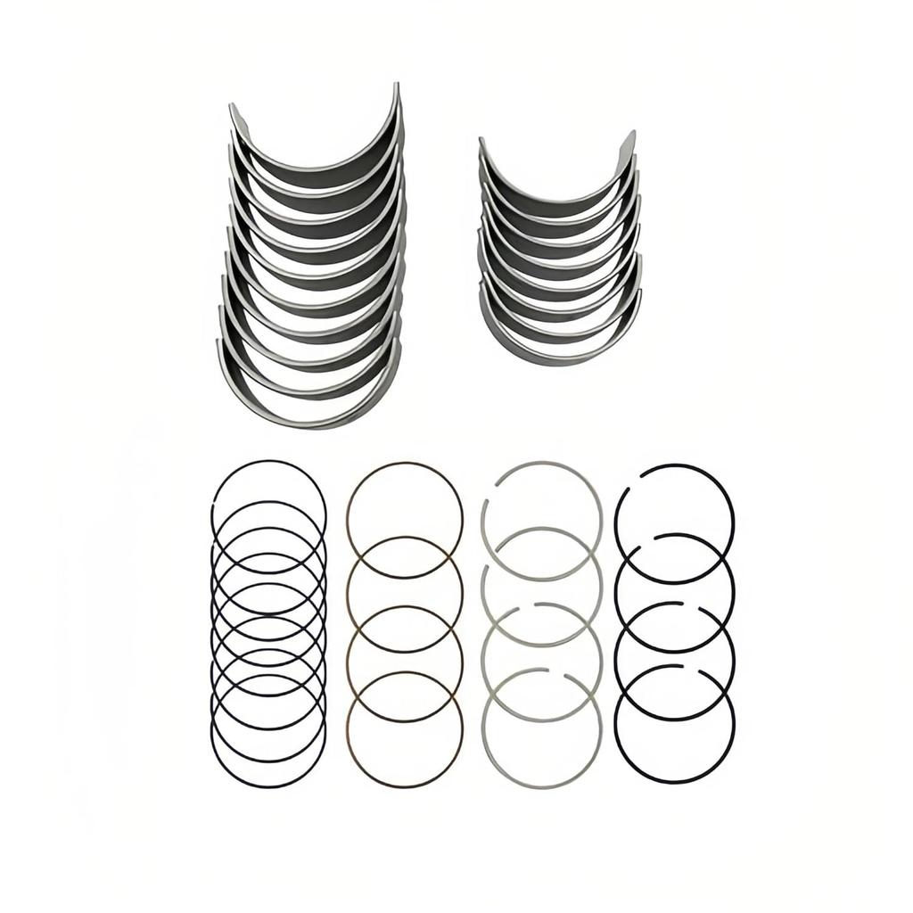 STD Main Rod Bearing Set & Piston Rings Fits for Toyota Camry Matrix Corolla RAV4 Scion TC XB 2.4 L 2007-2010, Crankshaft Main & Connecting Rod