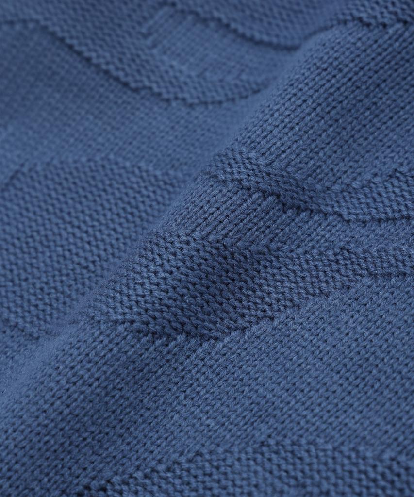 CRITIC Flame Hood Knit Blue