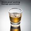 V-förmige Schnapsgläser, langlebige Tequila-Bargläser für Alkohol- und Espresso-Shots, kleines Glas, klares Schnapsglas für die Bar zu Hause
