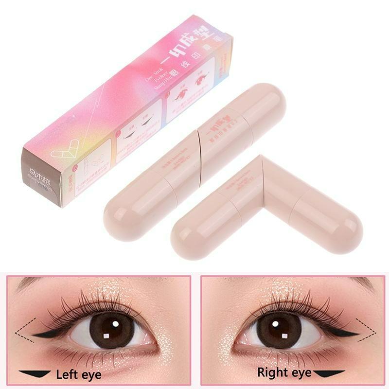 Eyeliner Stamp Integrated Eyeliner Stamp Precise Outline Signet Long-Lasting Eyeliner Liquid Pen Makeup Cosmetics