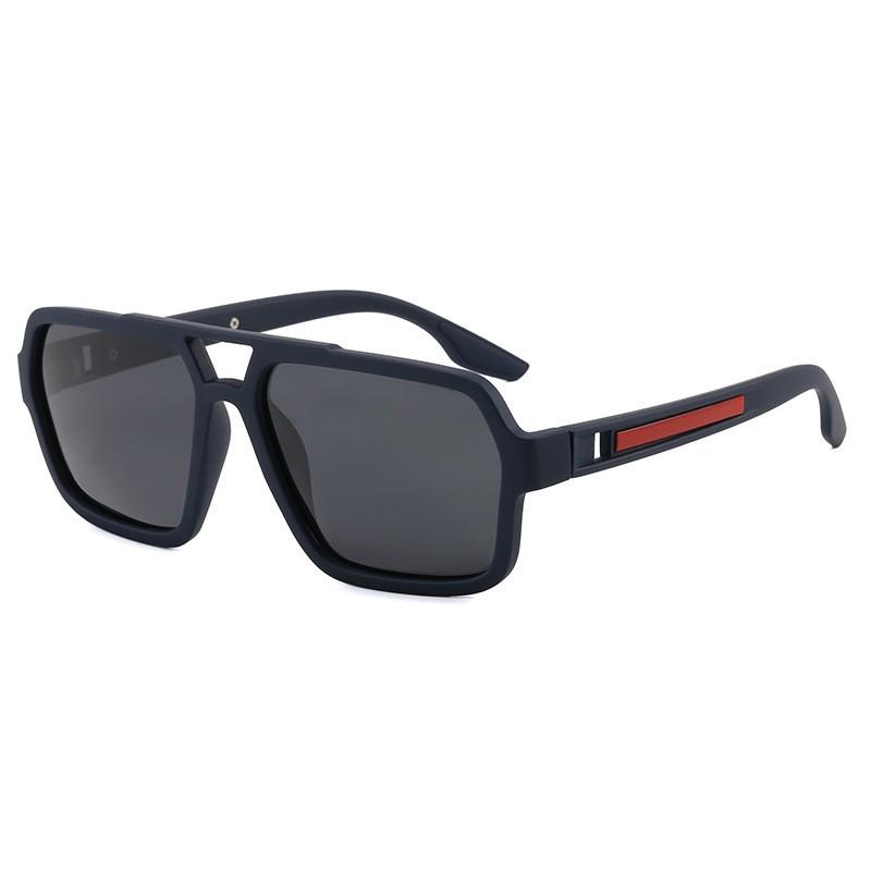 Xiaomi Men Women Double Bridge Square Polarized Sunglasses UV400 Retro Pilot Shades for Driving Fishing Outdoor Trave 830
