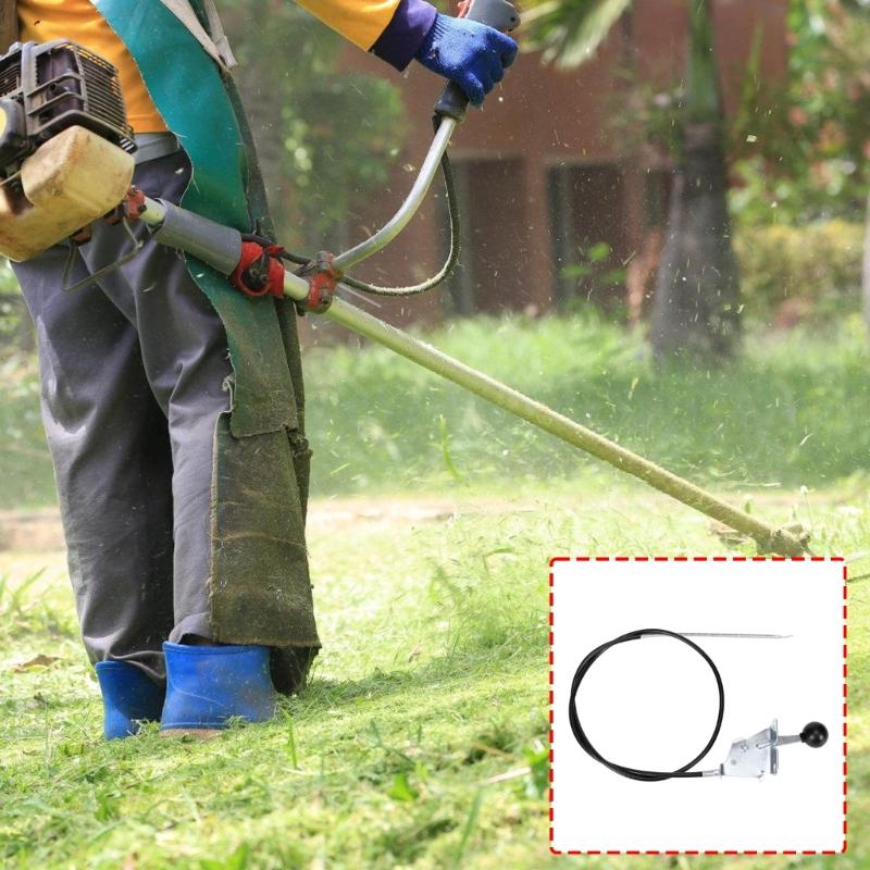 Throttle Control Cable For 247203692,247203693 With 37.6Inch Length Replacement Assembly Suitable For Lawn Maintenance