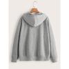 Moon Pattern Printed - Y2K Casual Style Zipper Hoodie - Stylish and Comfortable Zipper Jacket