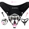 FRRK Sissies Male Chastity Cage Adjustable Restraint Belt with Removable Silicone Urethral Catheter for SM Activities For MenGood Product