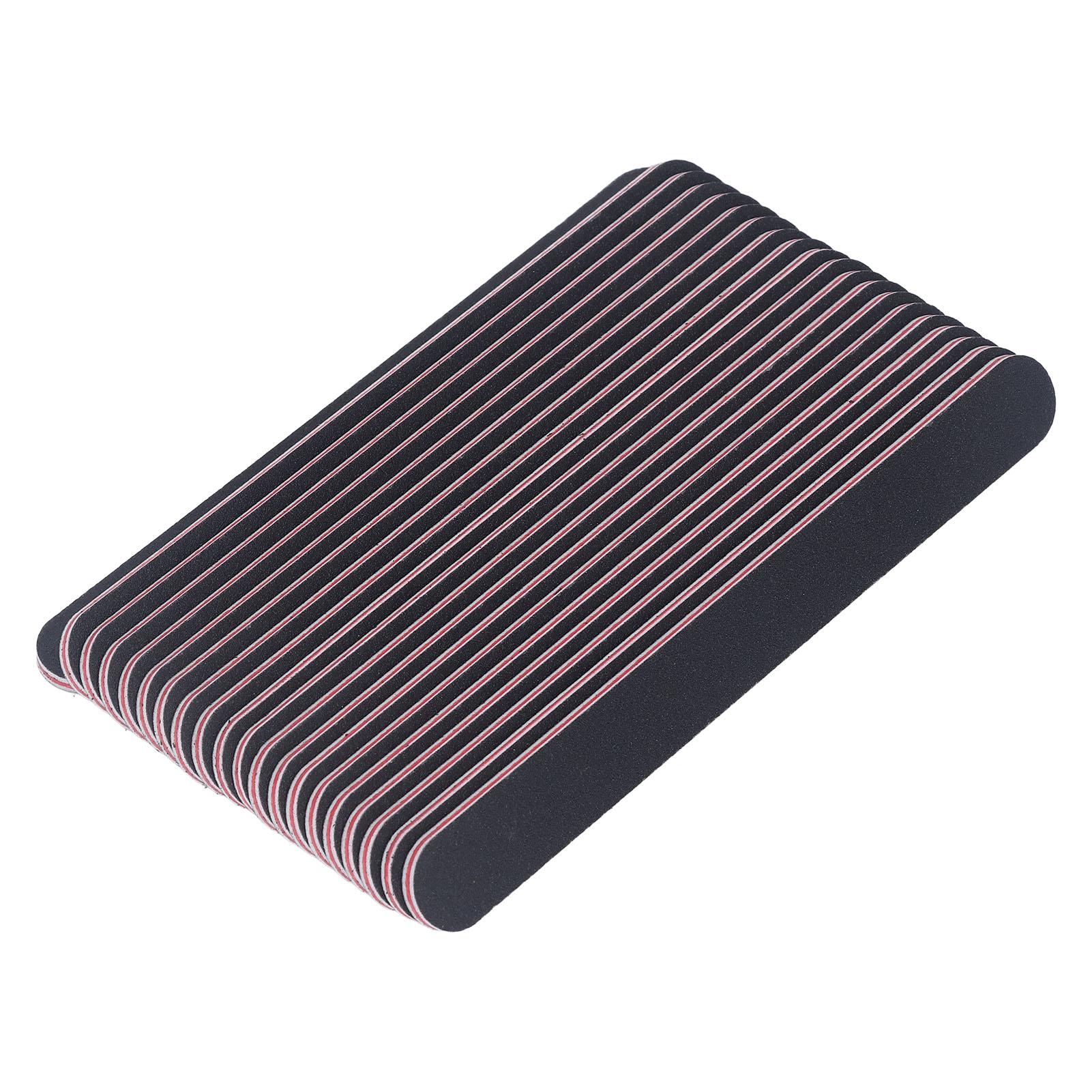 

20 шт. наждачной бумаги двухсторонней черной утолщенной 5 размеров для влажного и сухого использования шлифовальная полировальная бумага для искусства