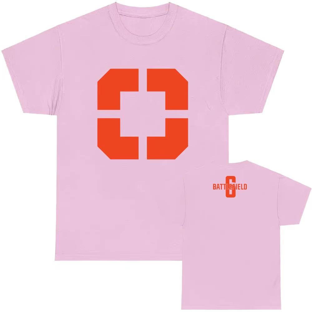 

Unisex Clothing Game Battlefield 6 Printing Tshirts Short Sleeve pure Cotton Tshirt Unisex Streetwear Hip Hop Oneck Unisex T Shirt 4XL
