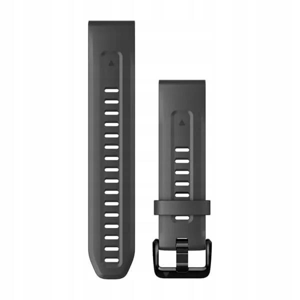 Garmin Quickfit 20mm Smartwatch Strap Silicone Gray