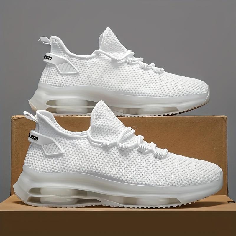 Herren Sport Laufschuhe Schwarz Joggingschuhe Casual Sportschuhe Braun Outdoor Atmungsaktives Mesh Leicht Stoßdämpfend Tennis