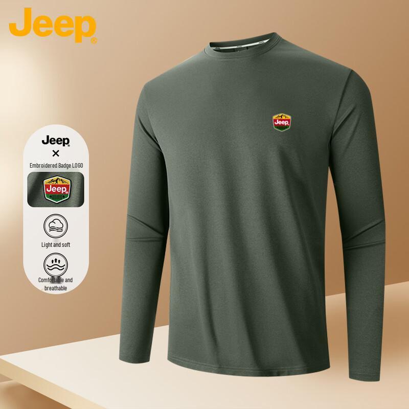 Jeep Heavyweight Unisex Round Neck Pullover Sweatshirt 3XL