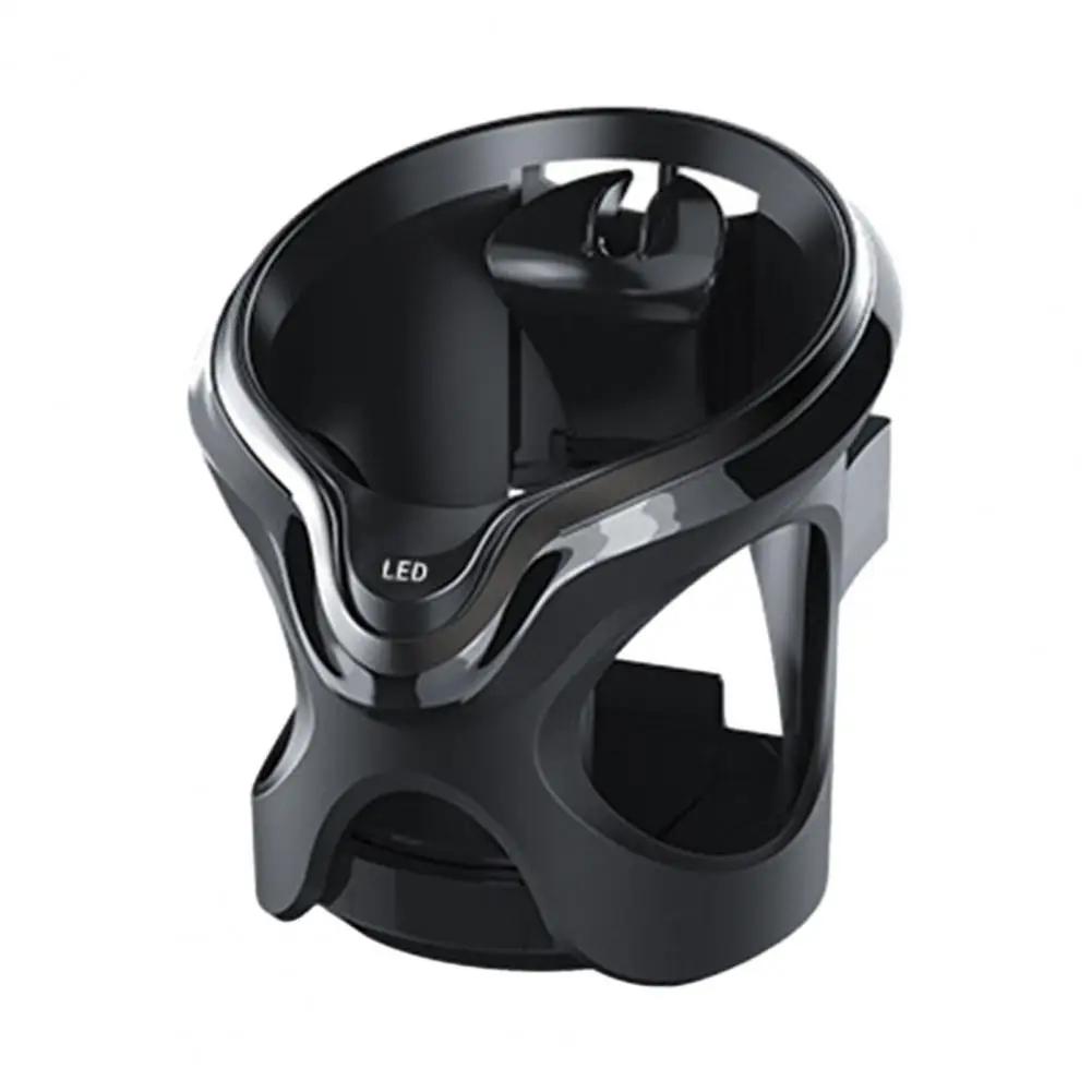 Universal Car Cup Holder with LED Multifunctional Adjustable Air Vent Beverage Holder Drink Stand for Water Bottle Coffee Can