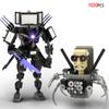 New Skibidi Toilet Weapon Titan TVMan Action Figure Building Block Toys For Boys Cameraman Bricks DIY Model For Kid Adult Gifts