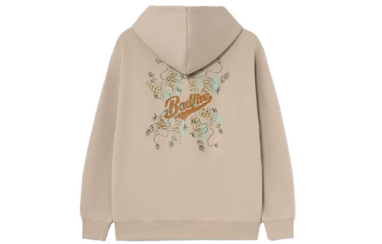 Li Ning Sweatshirts Unisex Brown Hooded Moderate Regular AWDS131-3 M