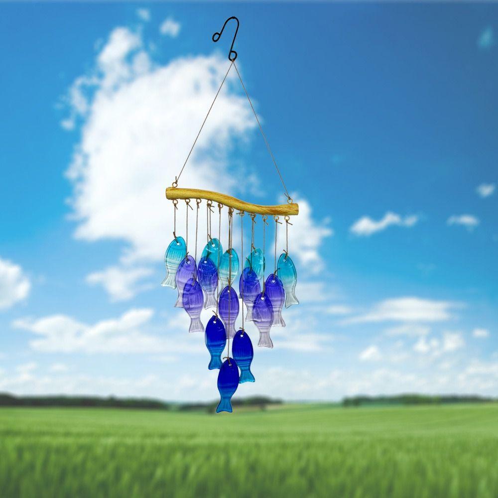 Crafts Iron Art Wind Chime Colorful Hanging Sun Catcher Exquisite Light Collection Pendant Outdoor