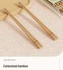 Mold-Resistant Four-Sided Nanmu Bamboo Chopsticks, High-Grade Carbonized Tableware