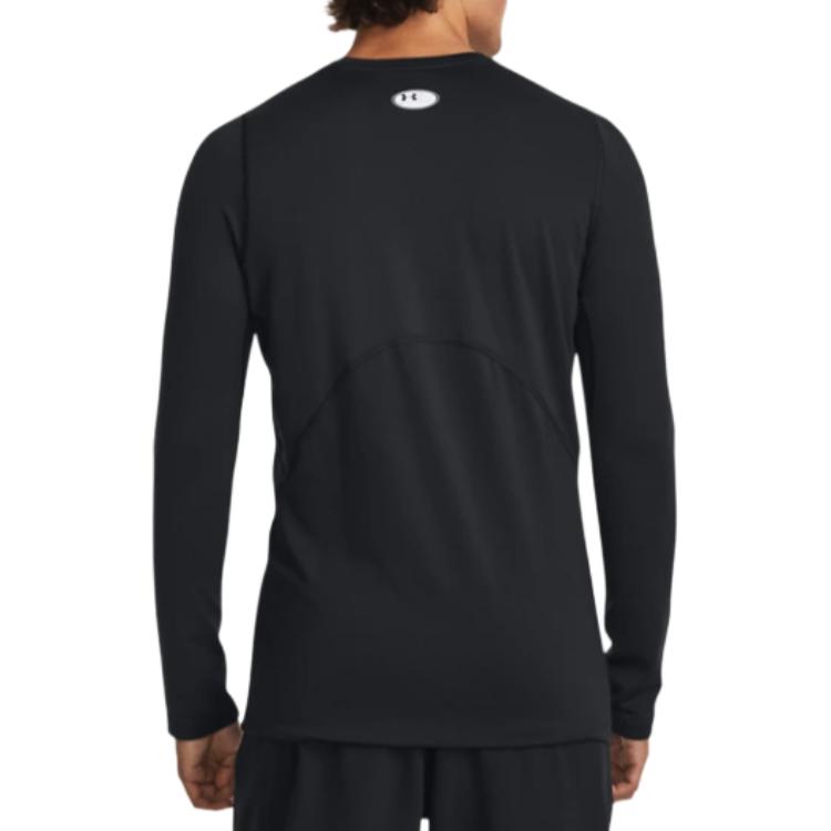 Under Armour ColdGear® Fitted Crew T Shirt Men's Black 1366068-002
