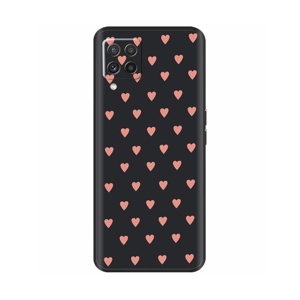 For Samsung Galaxy M22 M32 4G Case Phone Back Cover For Samsung M32 4G M22 F22 Case Soft Black Silicone Bumper Shell 6.4 Inch