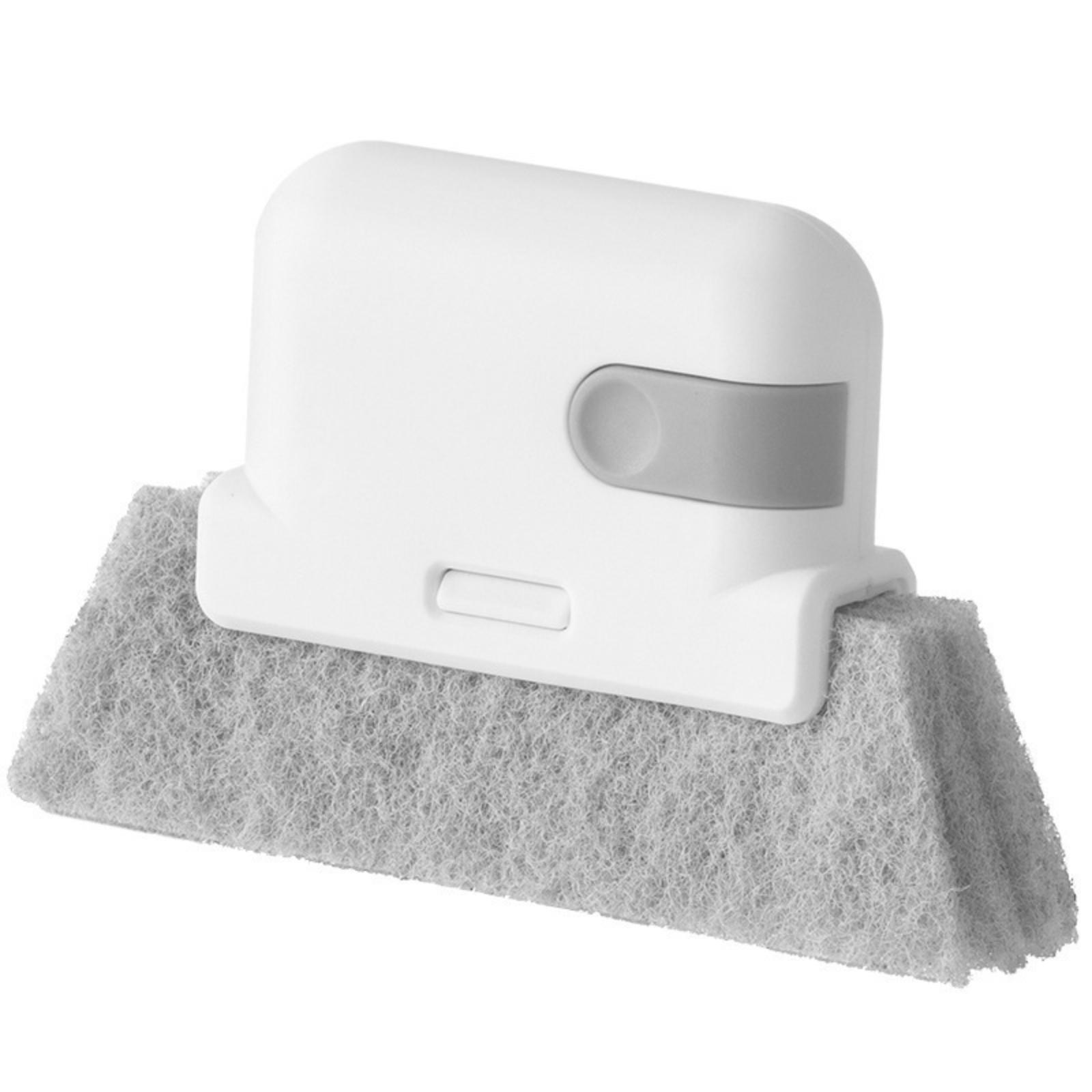 2 in 1 Detachable Cleaning Brush for Glass Door Window Track Cleaner Multi Functional Slot Brush for Window Groove Cleaning one size