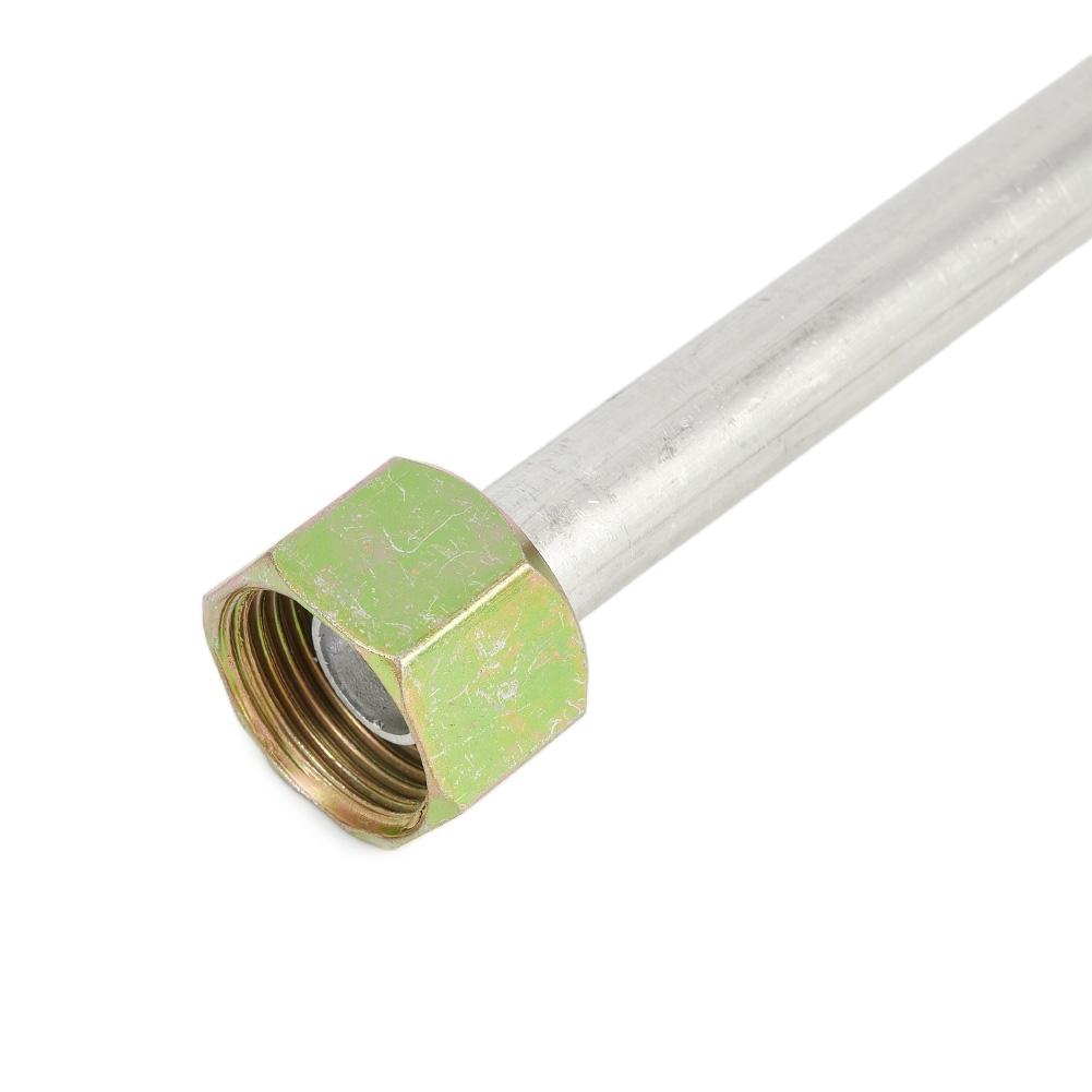 Náhradní trubka vzduchového kompresoru, stříbrná, 0,4" x 17,13"(D*L)