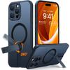 Case for iPhone 16 Pro - TPU+PC, Black, MagSafe