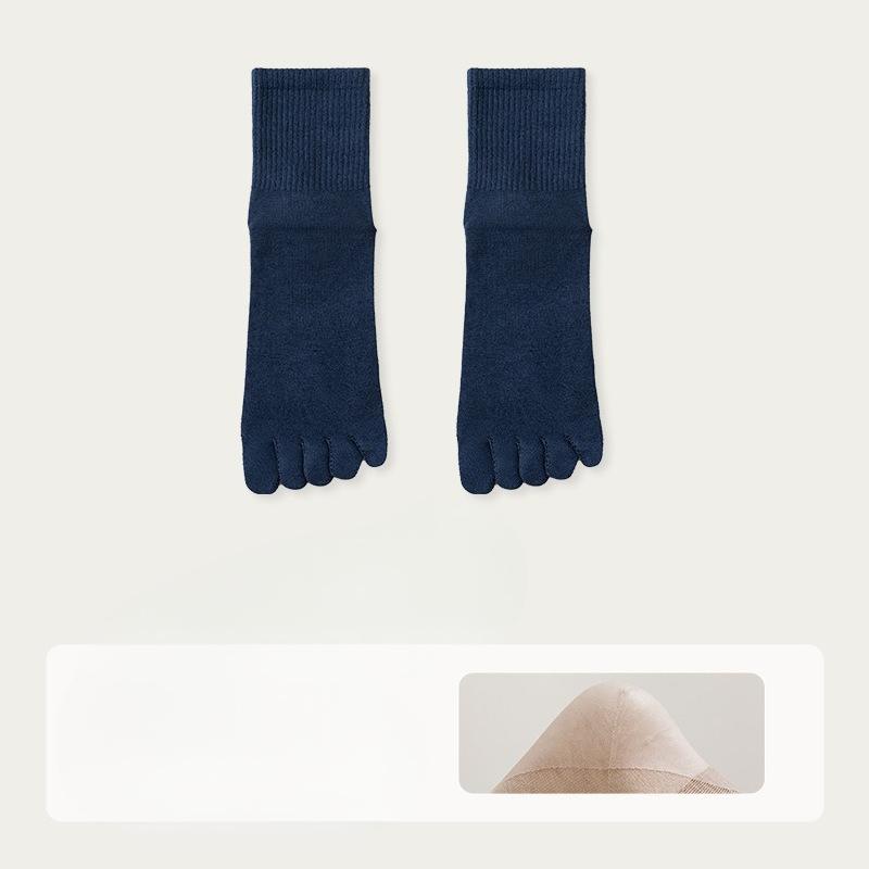 Men's Autumn and Winter Cotton Heel Gel Moisturizing Anti Cracking Antibacterial Socks