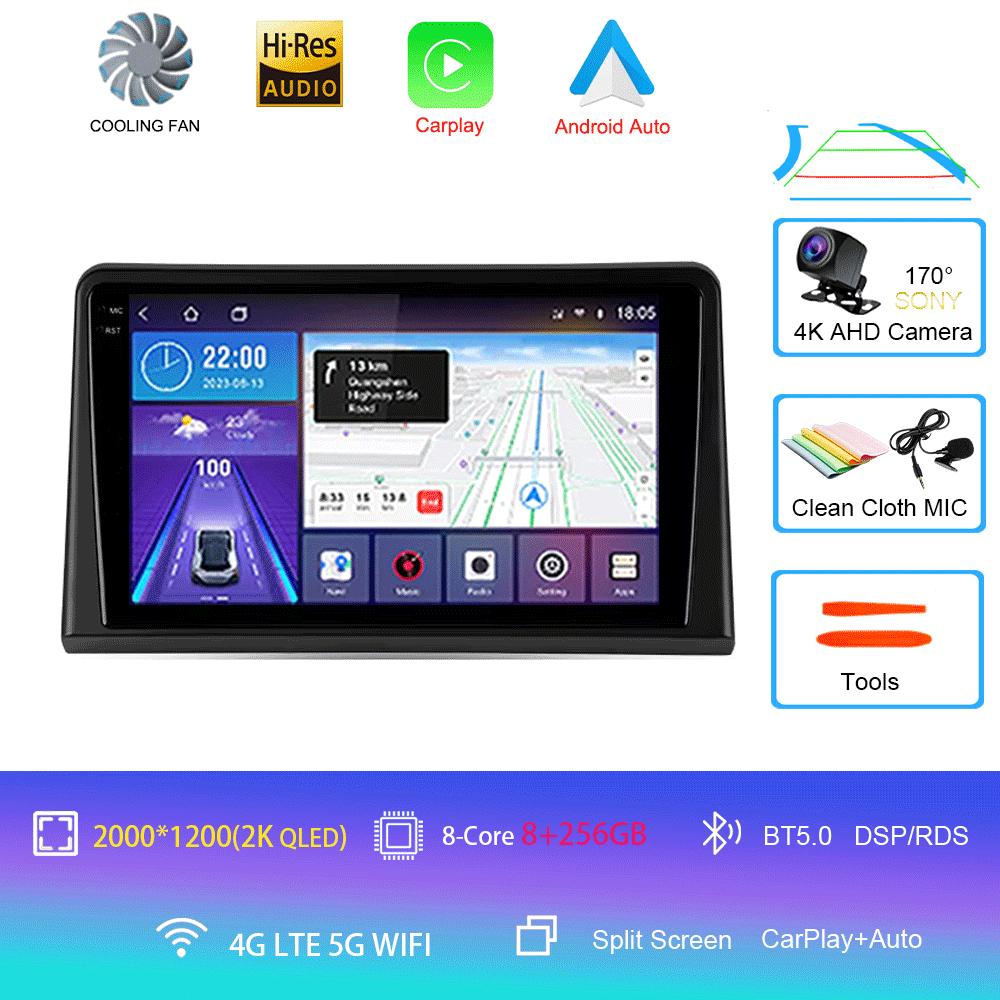 Android 14 Carplay Auto For Hyundai Sonata 7 LF 2017 2018 2019 GPS Multimedia Car Radio Player Stereo 360 Camera 4G+WiFi BT DSP