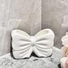 Bowknot Ceramic Toothbrush Holder for Home and Bathroom Countertop Bowknot Decoration