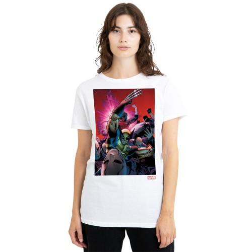 X-Men Womens/Ladies Wolverine Nightcrawler T-Shirt