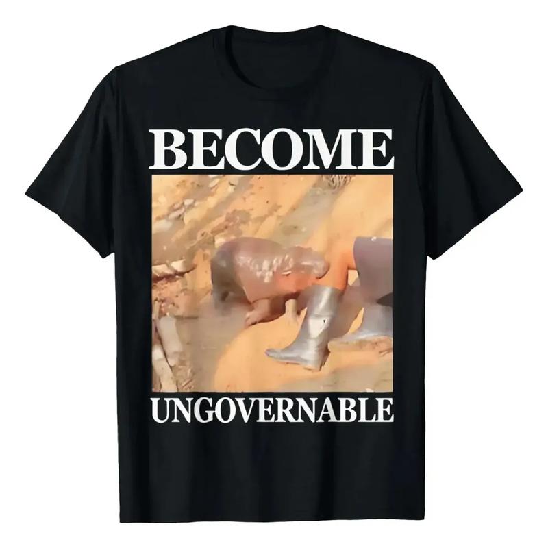 Camiseta Become Ungovernable Moo Deng S